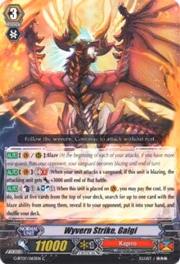 Wyvern Strike, Galgi - C (G-BT07/063EN)