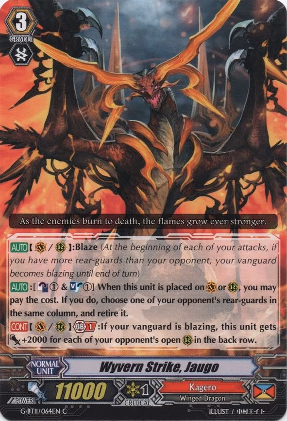 Wyvern Strike, Jaugo - C (G-BT11/064EN)