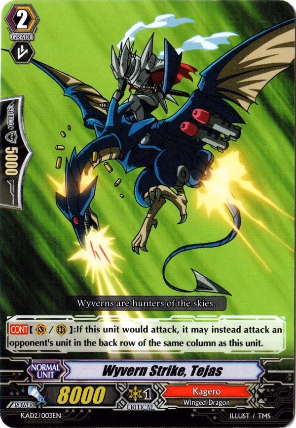 Wyvern Strike, Tejas