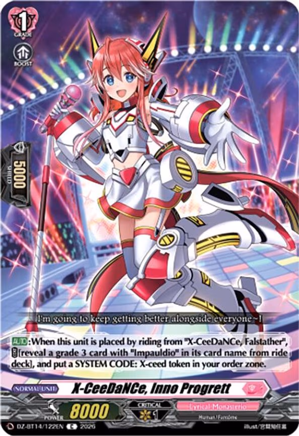 X-CeeDaNCe, Inno Progrett - C (DZ-BT14/122EN)