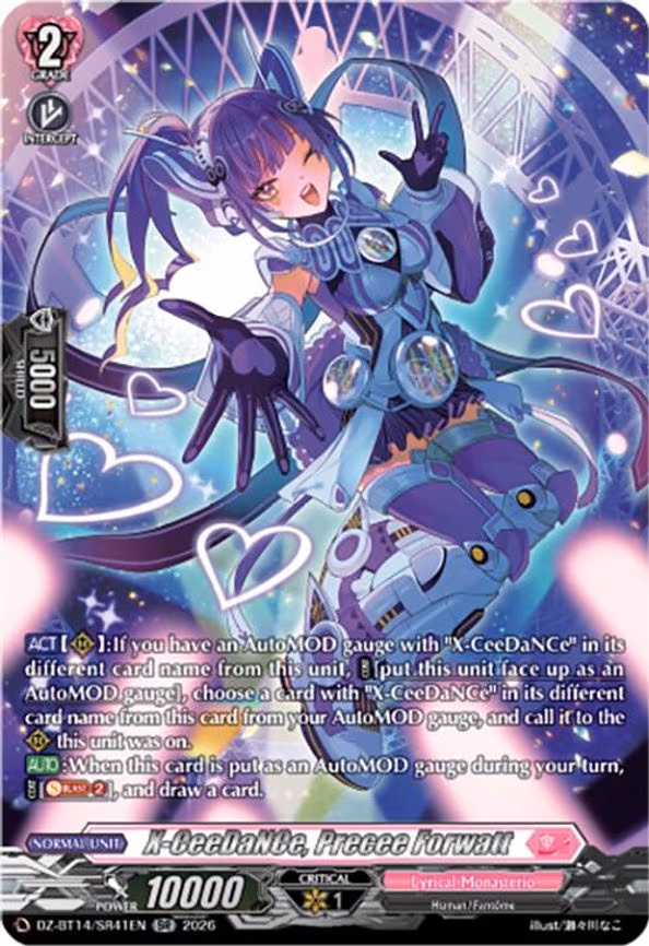X-CeeDaNCe, Precee Forwatt - SR (DZ-BT14/SR41EN)