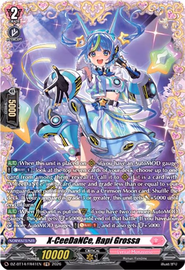 X-CeeDaNCe, Rapi Grossa - Frame Rare (DZ-BT14/FR41EN)