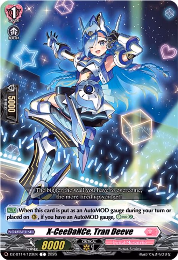 X-CeeDaNCe, Tran Deeve - C (DZ-BT14/123EN)