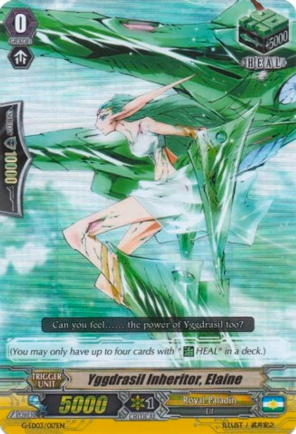 Yggdrasil Inheritor, Elaine - RRR (G-LD03/017EN)