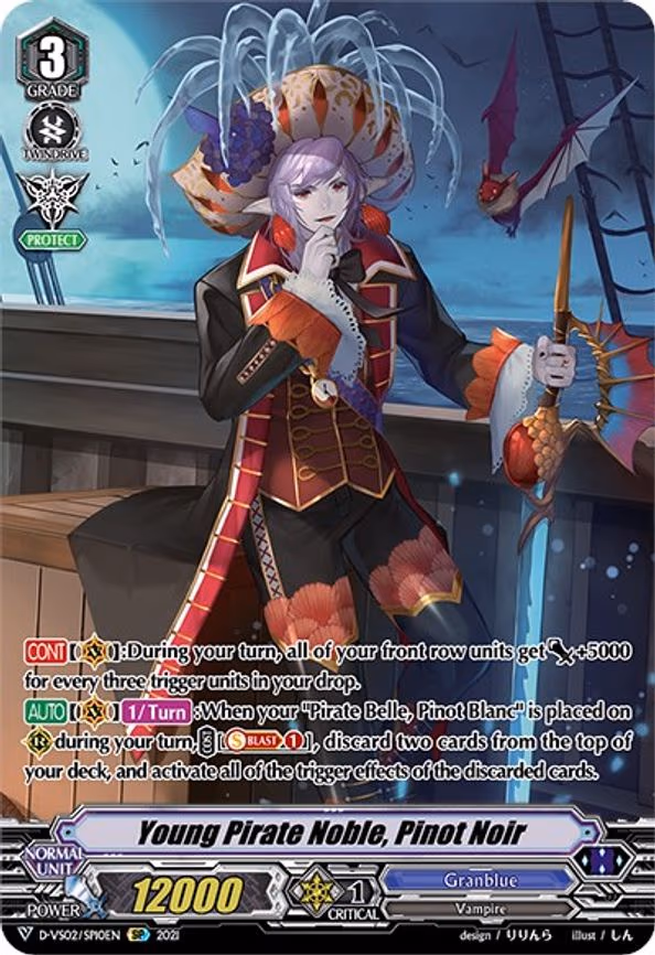 Young Pirate Noble, Pinot Noir - SP (D-VS02/SP10EN)