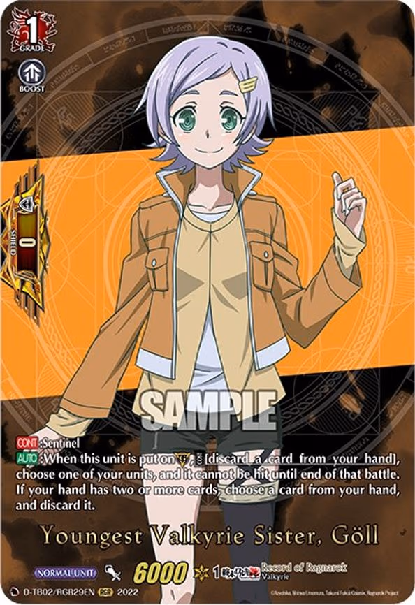 Youngest Valkyrie Sister, Goll - RGR (D-TB02/RGR29EN)