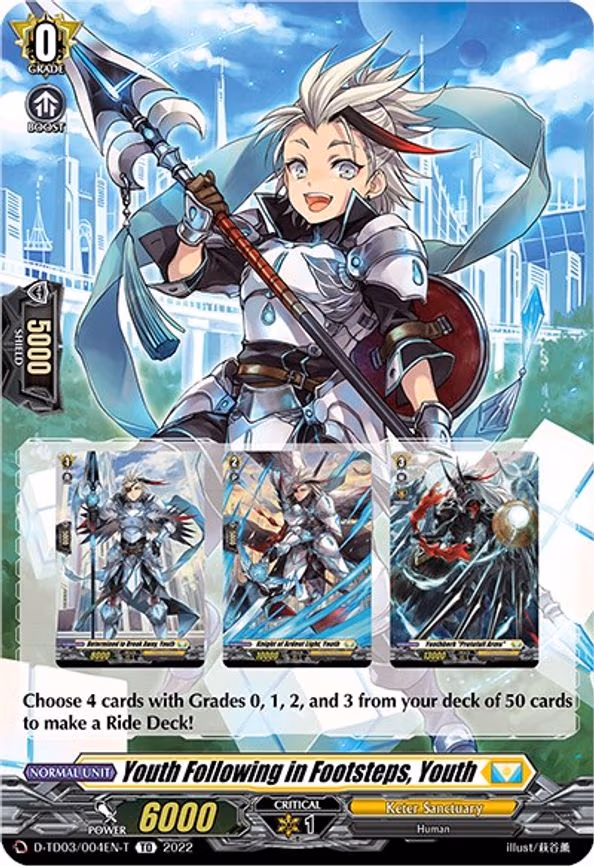 Youth Following in Footsteps, Youth (Tutorial Card)