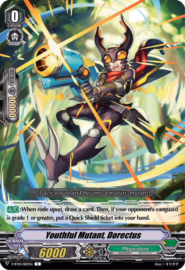 Youthful Mutant, Dorectus - C (V-BT10/087EN)