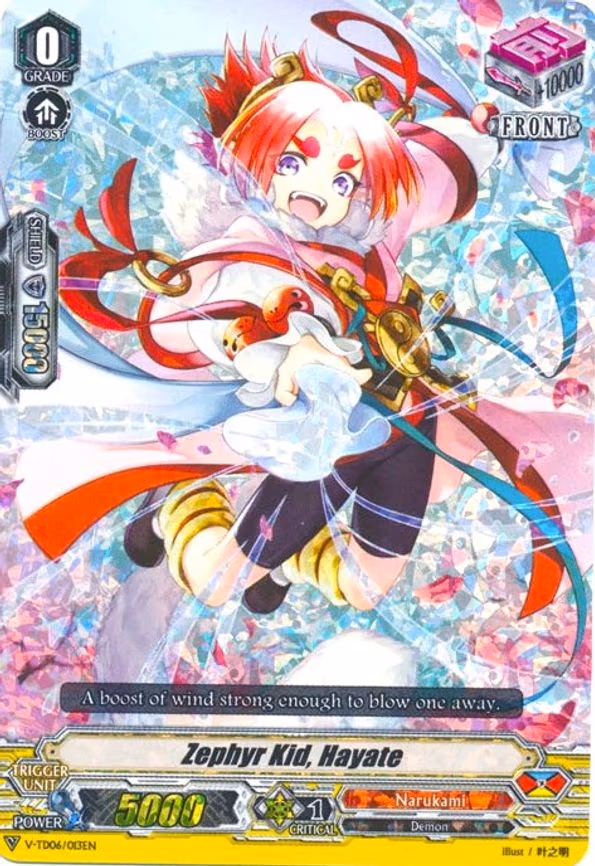 Zephyr Kid, Hayate
