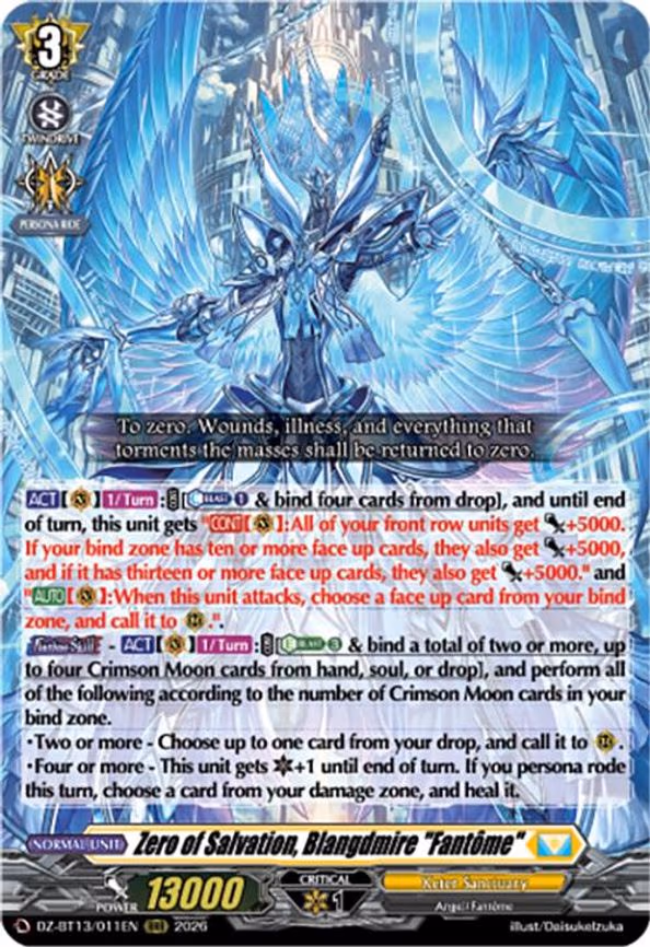Zero of Salvation, Blangdmire "Fantome" - RRR (DZ-BT13/011EN)