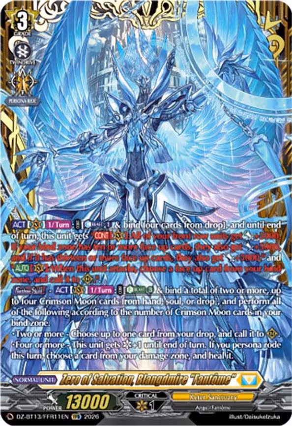 Zero of Salvation, Blangdmire "Fantome" - Double Frame Rare (DZ-BT13/FFR11EN)