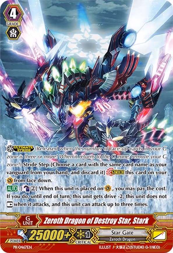 Zeroth Dragon of Destroy Star, Stark