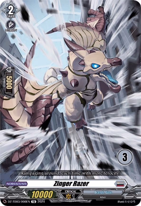 Zinger Razer - TD (DZ-TD03/008EN)