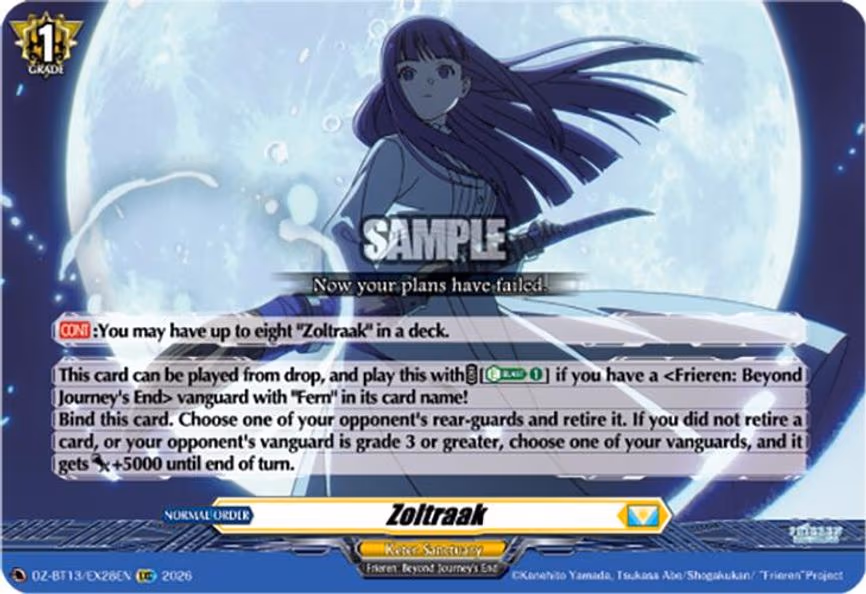 Zoltraak - EXC (DZ-BT13/EX28EN)