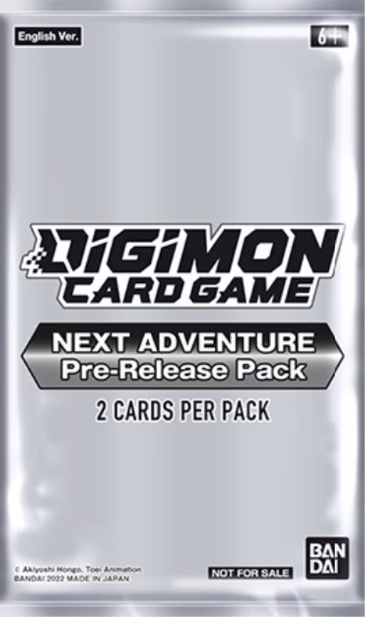 Next Adventure Pre-Release Cards