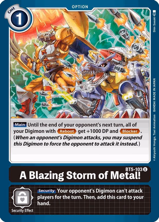 A Blazing Storm of Metal!