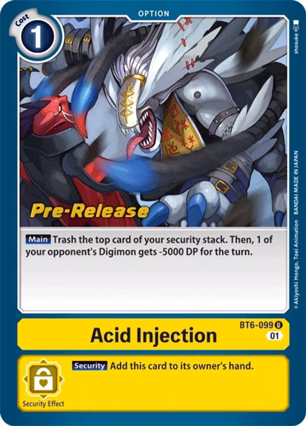 Acid Injection