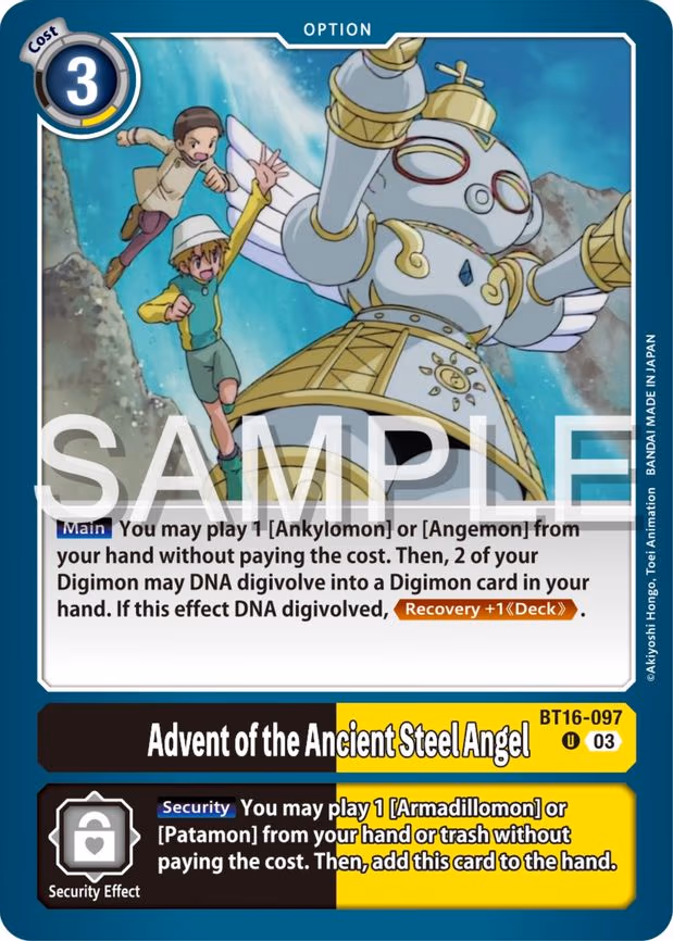 Advent of the Ancient Steel Angel