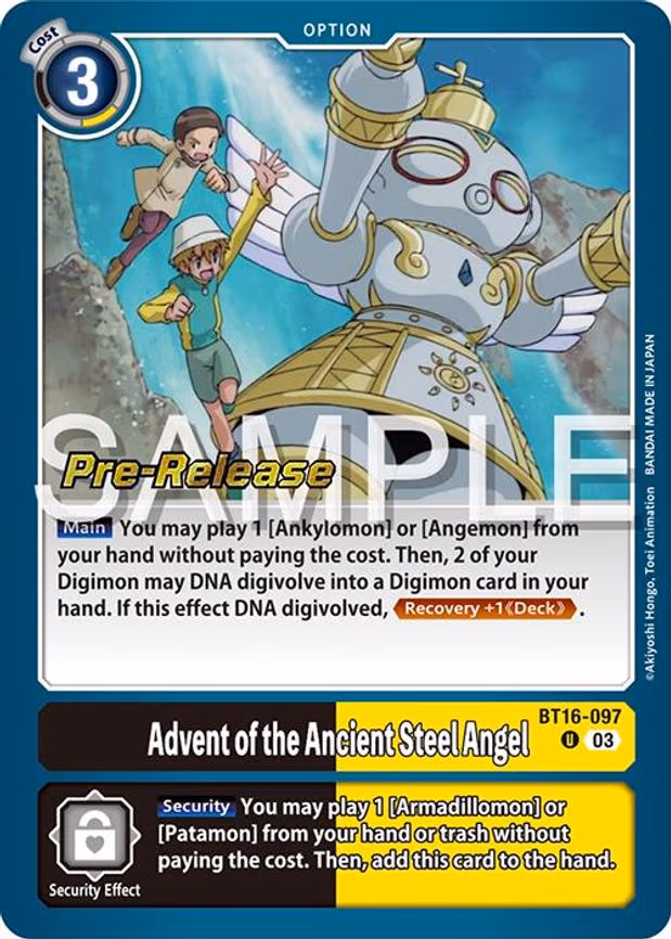 Advent of the Ancient Steel Angel