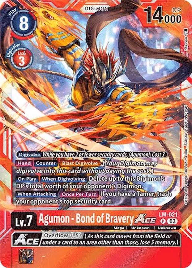 Agumon - Bond of Bravery ACE