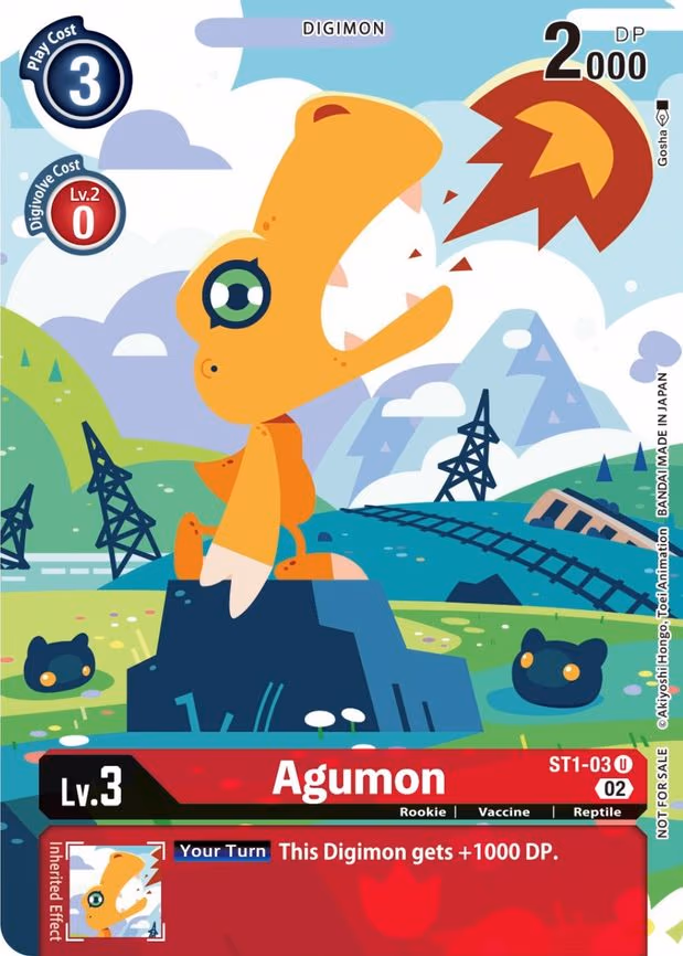 Agumon (Digimon Illustration Competition Pack 2022)