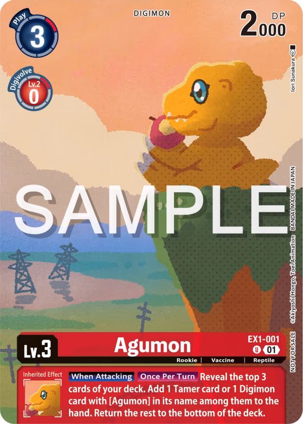 Agumon (Digimon Illustration Competition Pack 2023)