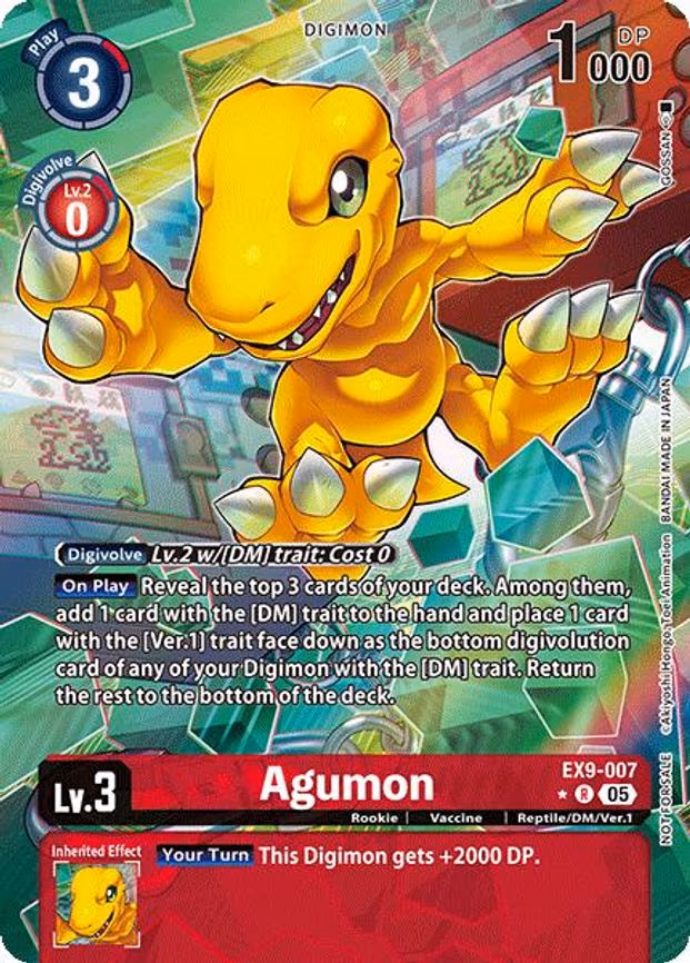 Agumon (Digital Monster Day Commemoration Event Winner)