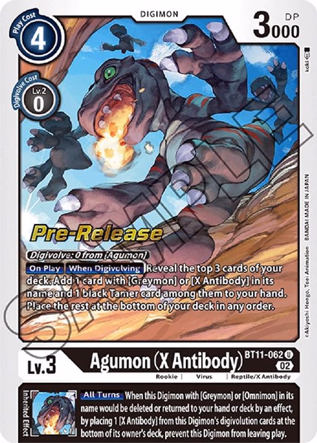 Agumon (X Antibody)