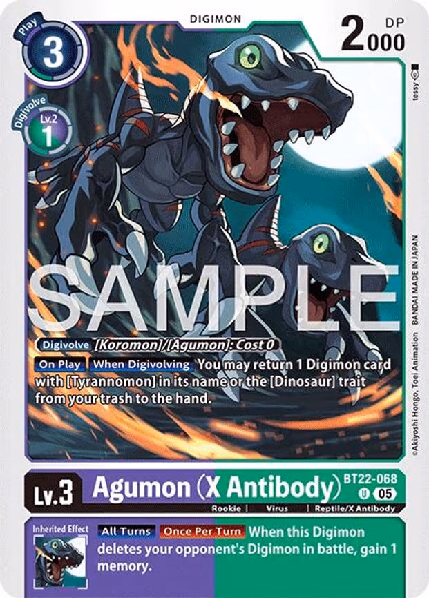 Agumon (X Antibody)