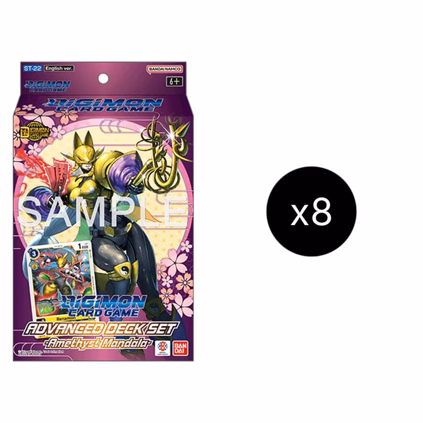 Amethyst Mandala Advanced Starter Deck Display