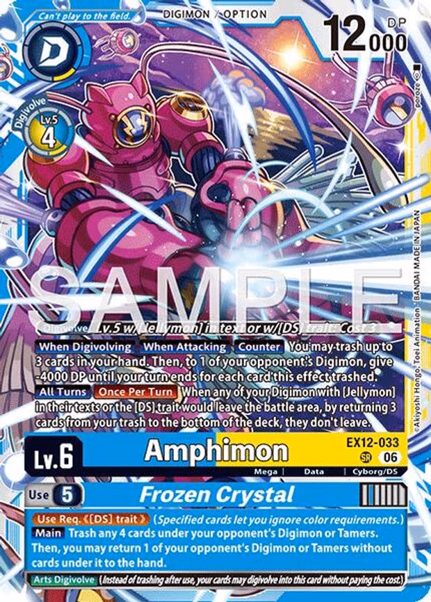 Amphimon // Frozen Crystal (Altermate Art)