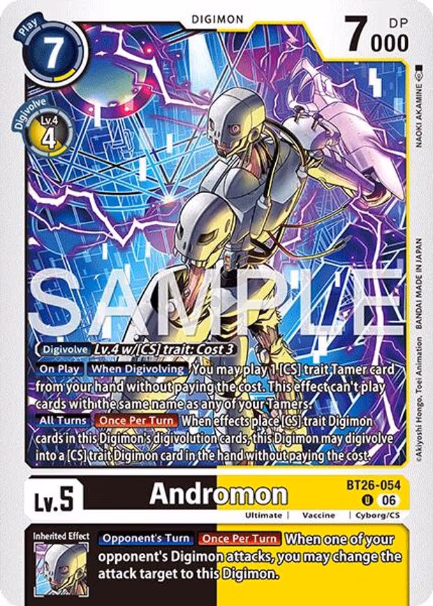 Andromon - Uncommon (BT26-054 U)