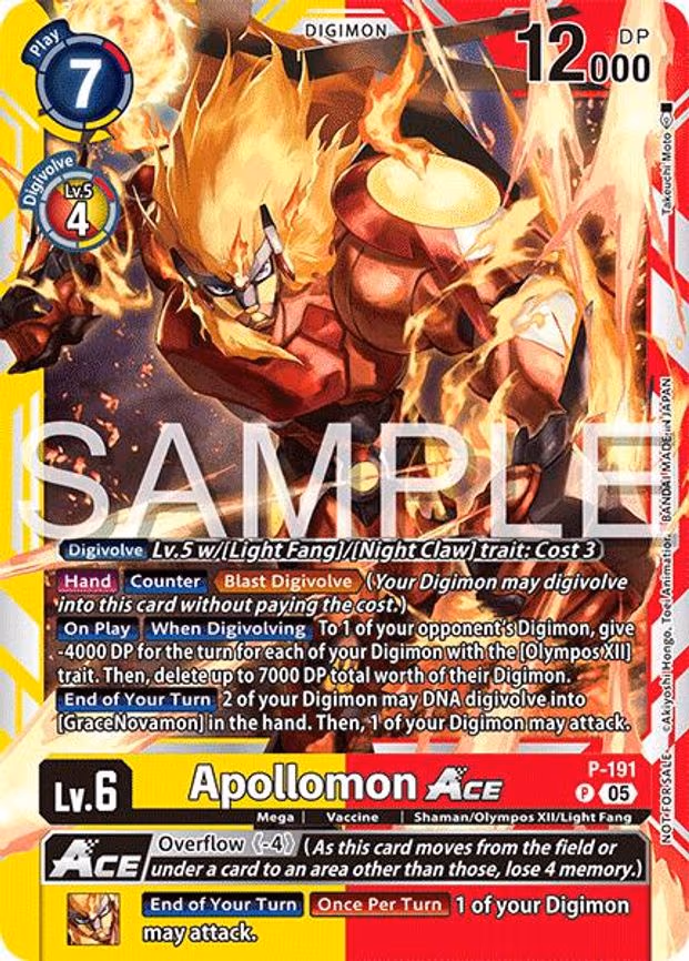 Apollomon ACE (Time Stranger Demo Deck)
