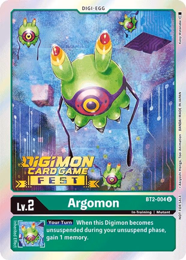 Argomon - BT2-004 (Digimon Card Game Fest 2022)