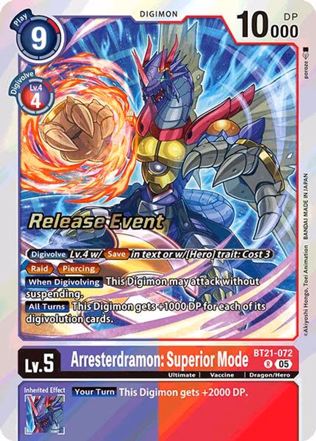 Arresterdramon: Superior Mode