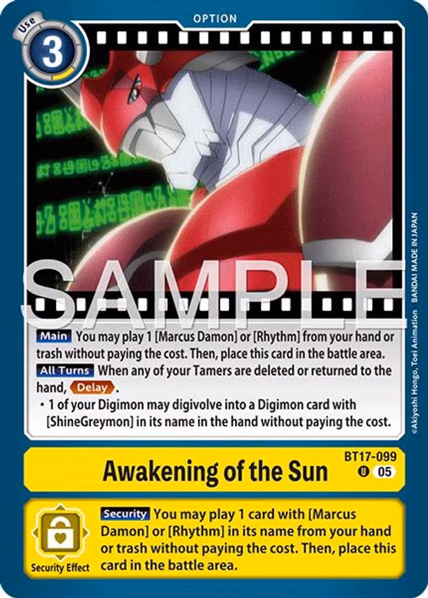 Awakening of the Sun (Reprint)
