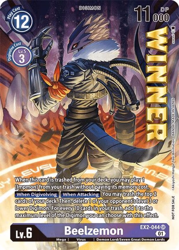 Beelzemon (Beelzemon Cup Store Winner)