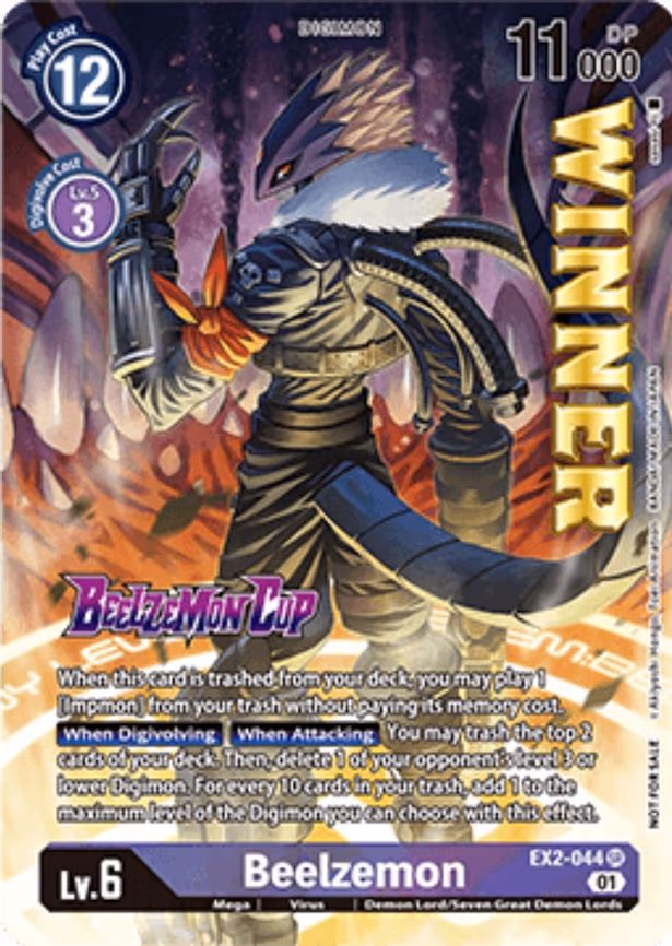 Beelzemon (Beelzemon Cup Winner)