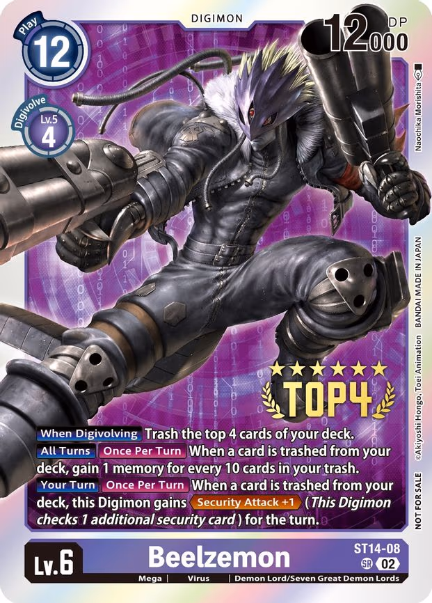 Beelzemon (Digimon 3-On-3 Top 4)