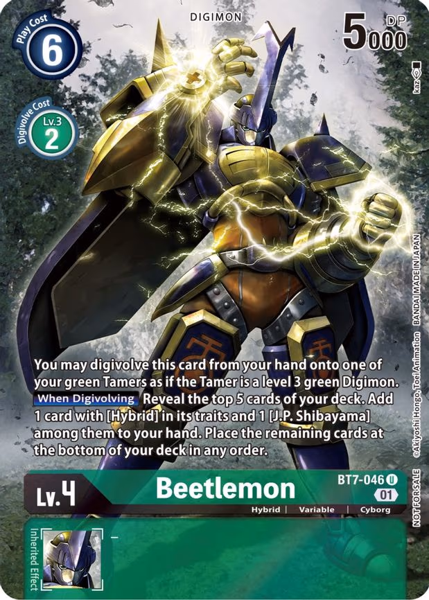 Beetlemon (2nd Anniversary Frontier Card)
