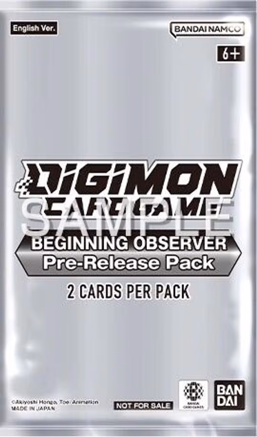Beginning Observer Pre-Release Pack