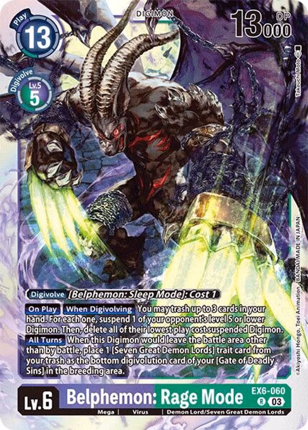 Belphemon: Rage Mode