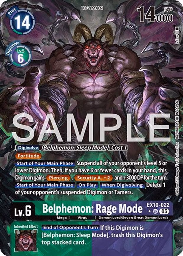 Belphemon: Rage Mode