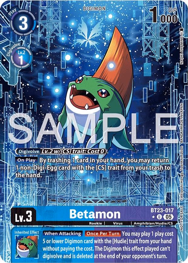 Betamon (Hacker's Slumber Box Promotion Pack)