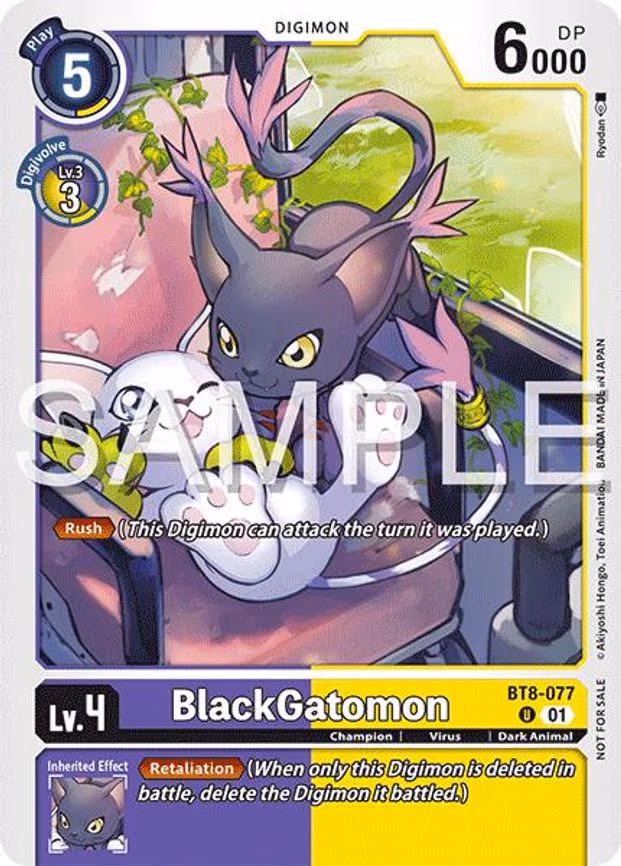 BlackGatomon (Time Stranger Demo Deck)