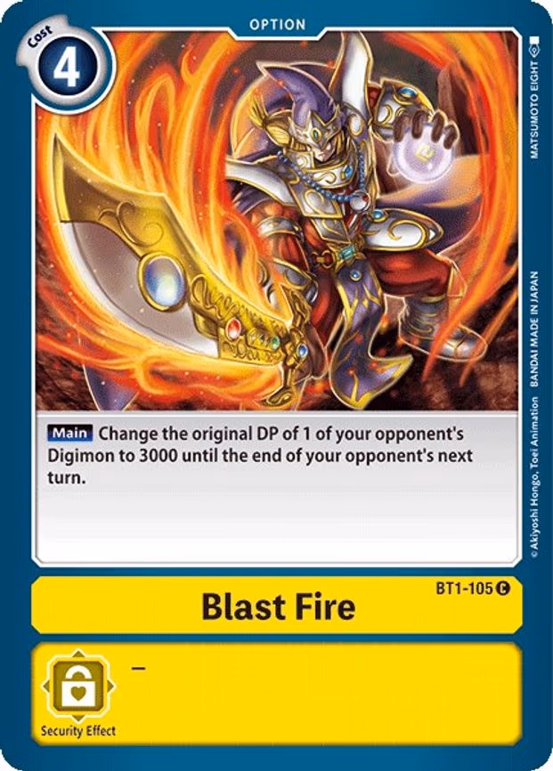 Blast Fire - Common (BT1-105 C)