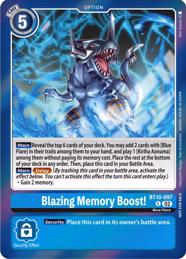 Blazing Memory Boost!