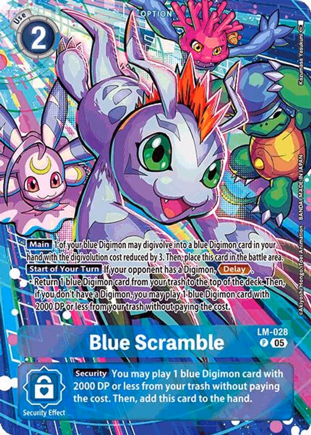 Blue Scramble
