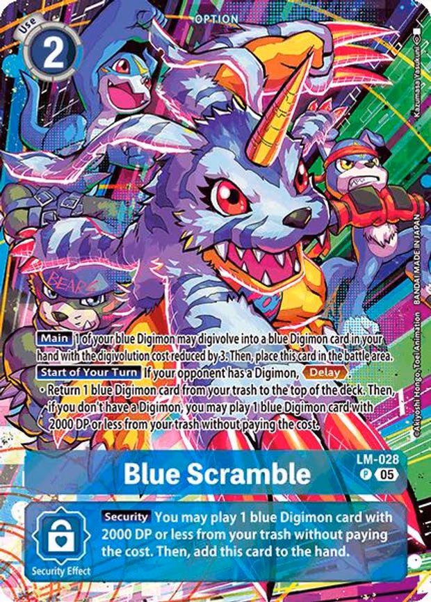 Blue Scramble