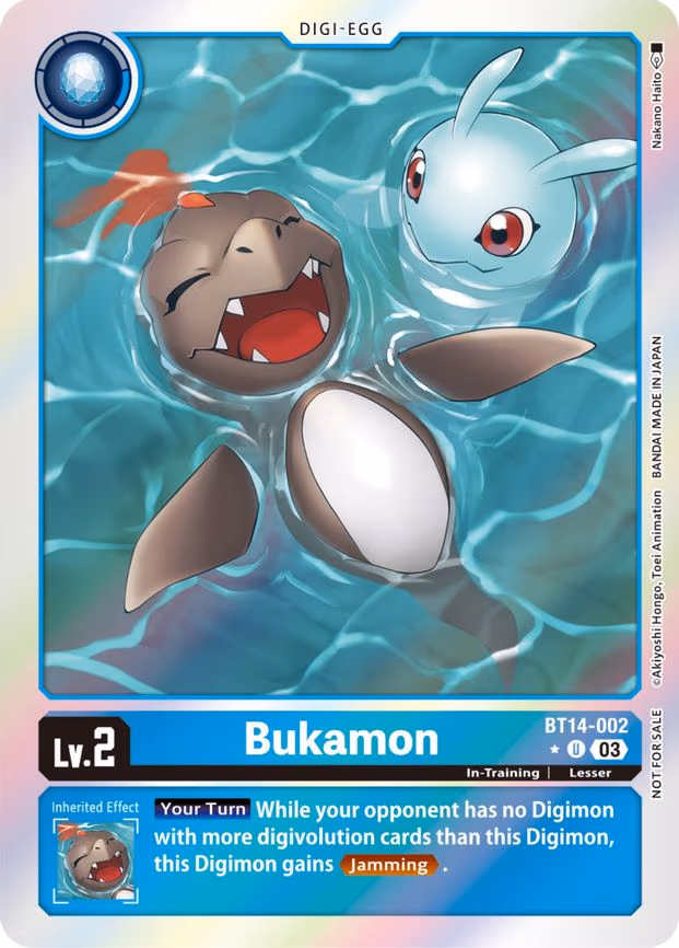 Bukamon (Blast Ace Box Promotion Pack)